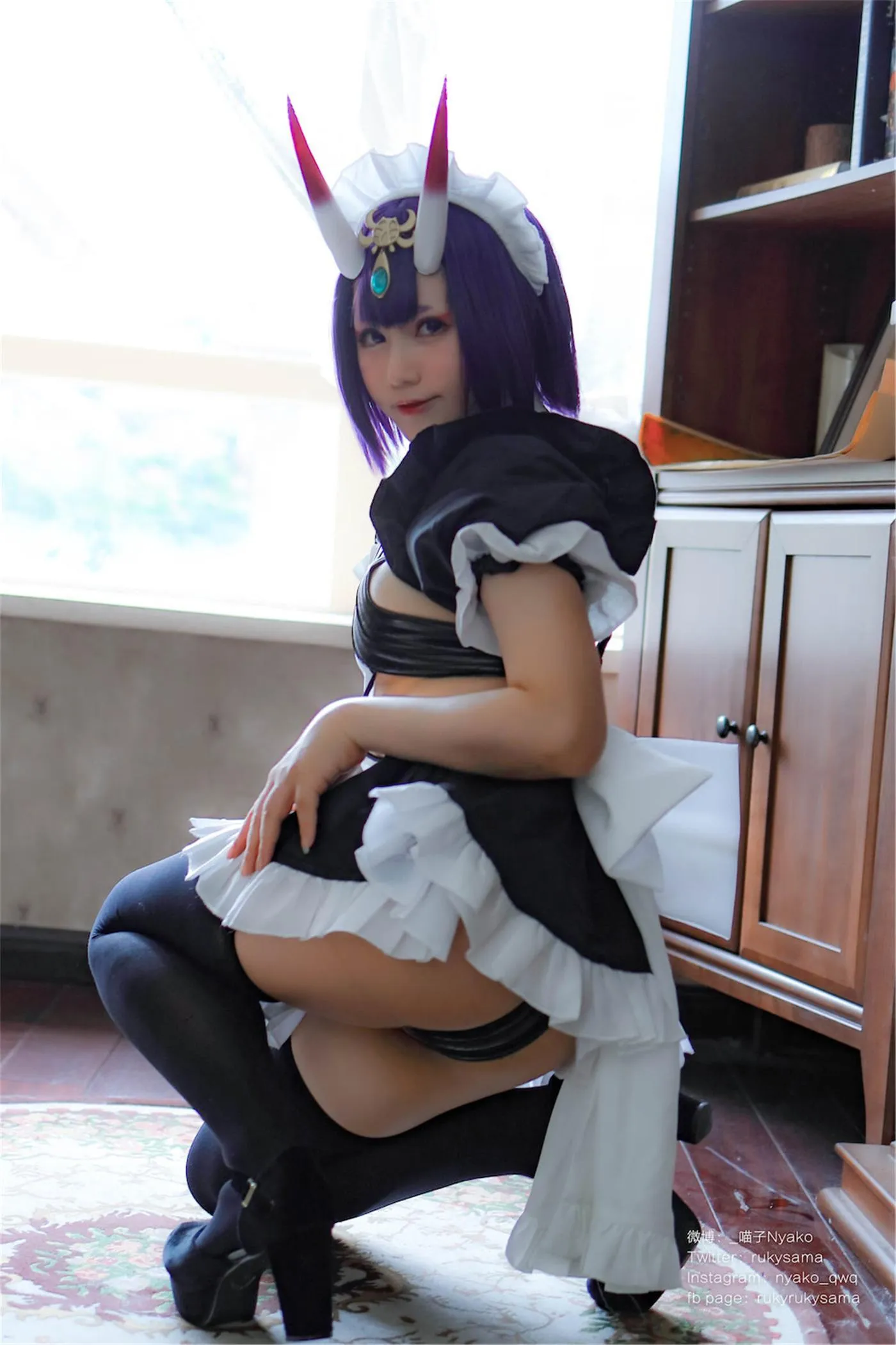 Nyako喵子 – NO.30 酒吞童子女仆 [42P]插图